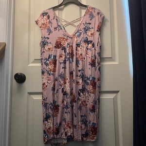 Womens Sun & Moon floral dress size Medium